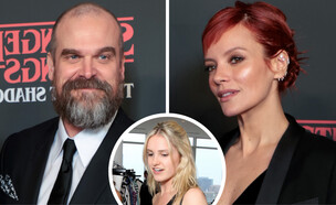 לילי אלן, דיוויד הארבור, נטלי טיפט (צילום: Natalie Caudill, Shane Anthony Sinclair , getty images)