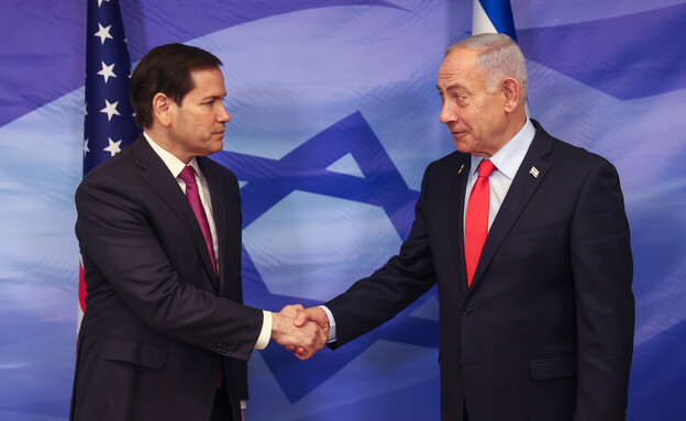 בנימין נתניהו ומרקו רוביו