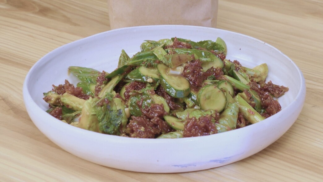 סלט אורז קריספי וירוקים סלט אורז קריספי וירוקים