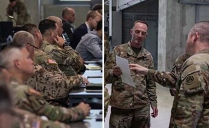 תיעוד מהמפקדה (צילום: Centcom)