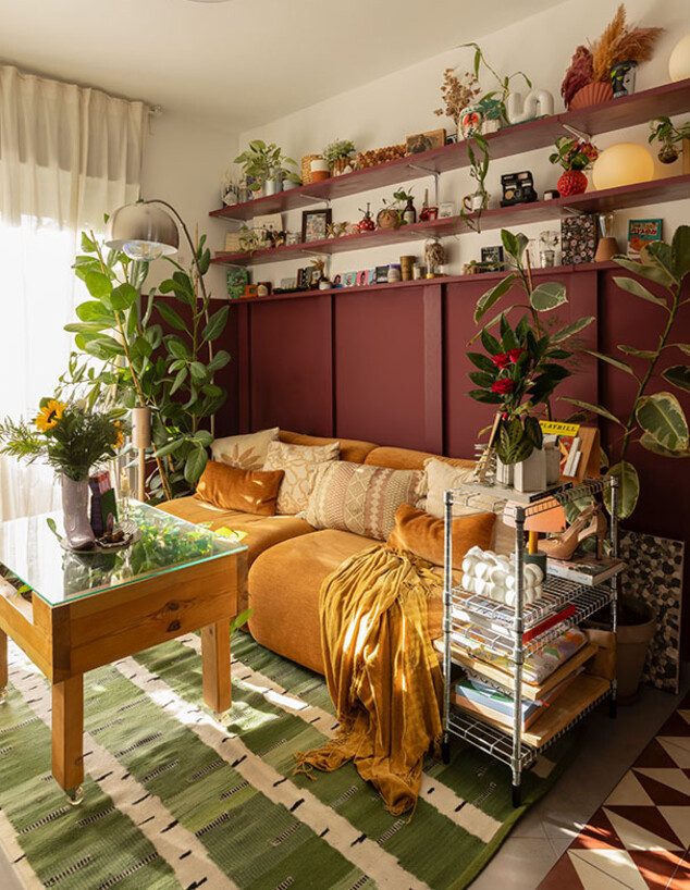 דירת מעצבת סלון ג