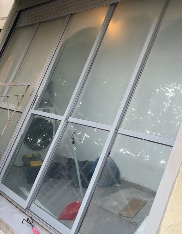 דירת מעצבת ג לפני חדר אלכסוני 