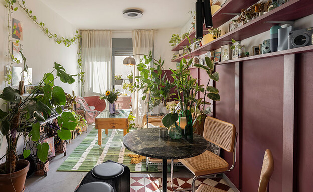 דירת מעצבת סלון 