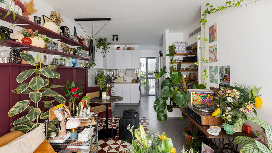 דירת מעצבת סלון 