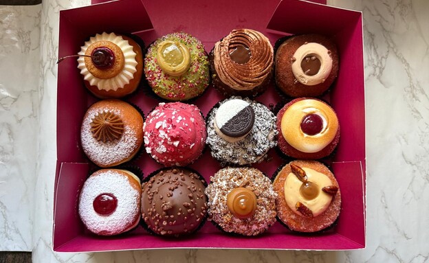 רולדין. סופגניות חנוכה 2025 (צילום: לין לוי, mako אוכל)