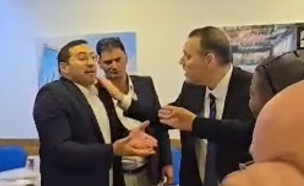 הקטטה האלימה בין השרים