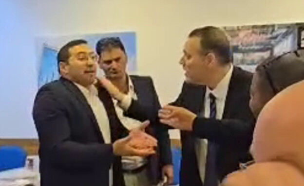 הקטטה האלימה בין השרים