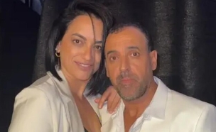 אלי שרעבי ובת הזוג החדשה יערה קריספיל (צילום: instagram)