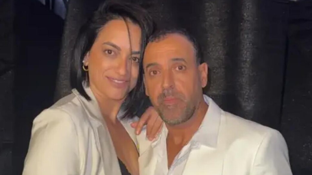 אלי שרעבי ובת הזוג החדשה יערה קריספיל אלי שרעבי ובת הזוג החדשה יערה קריספיל