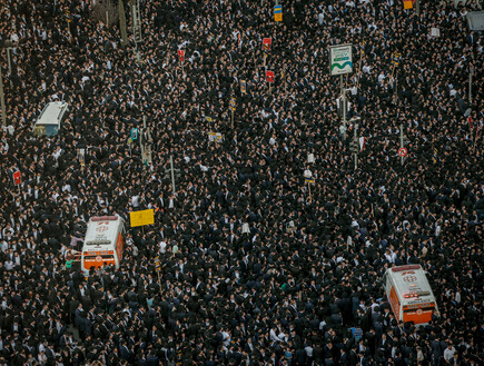 הפגנת הענק בירושלים: המוני חרדים מוחים נגד הגיוס לצה"ל