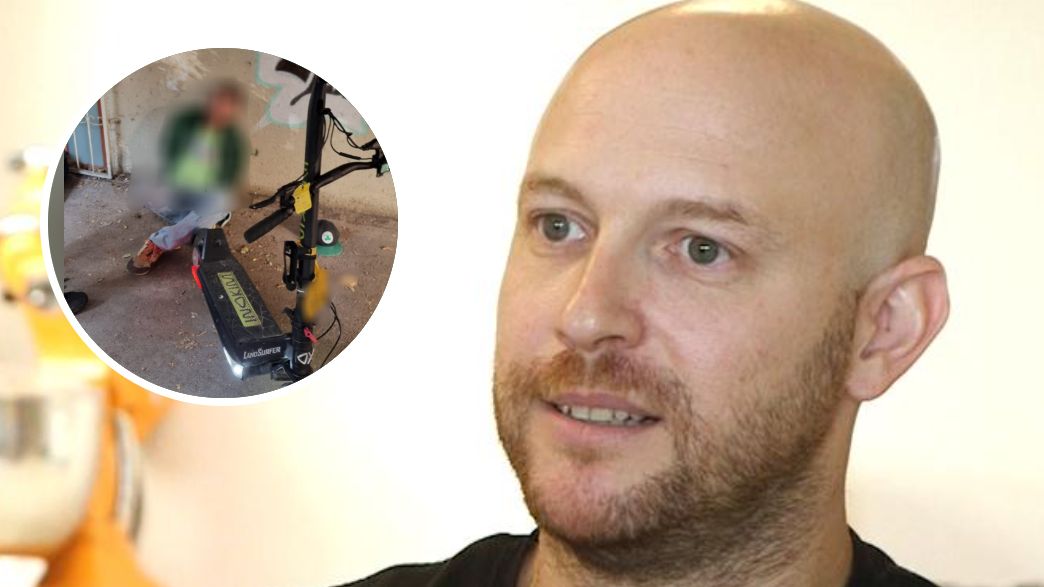 אבי נוסבאום והקורקינט שנגנב אבי נוסבאום והקורקינט שנגנב