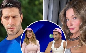 עדי הימלבלוי ואורי לייזרוביץ' (צילום: עדי הימלבלוי ואורי לייזרוביץ': אינסטגרם | החיקוי של בן זיני ועדי הימלבלוי: מתוך "ארץ נהדרת", קשת 12)