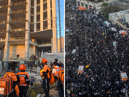 הפגנת הענק בירושלים: בן 15 נפל מגובה רב באתר בניה ומת
