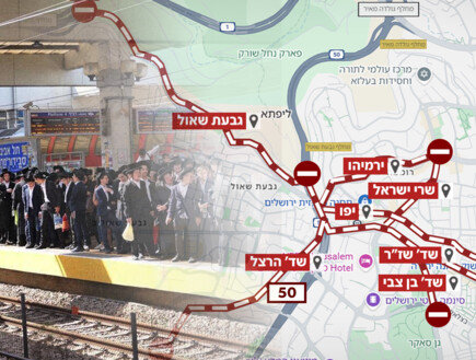 עומס כבד בדרך לירושלים, רבבות כבר בעצרת נגד גיוס לצבא