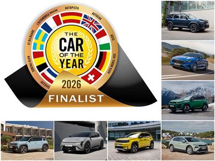 המועמדות לזכייה בתואר מכונית השנה באירופה 2026 (צילום: ספורט 5)