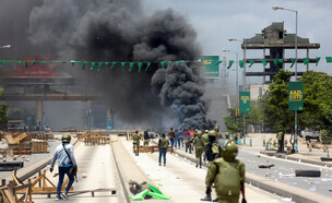 המהומות בטנזניה (צילום: Onsase Ochando, reuters)