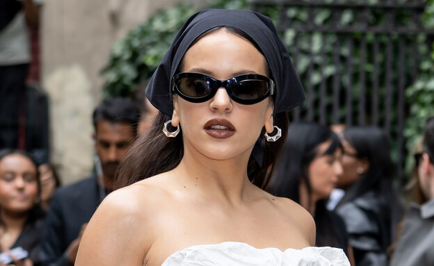 רוסליה בשבוע האופנה בניו יורק (צילום: gettyimages)