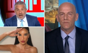 גיא פלג, ינון מגל, נטלי דדון (צילום: חדשות 12, ערוץ 14, אינסטגרם)