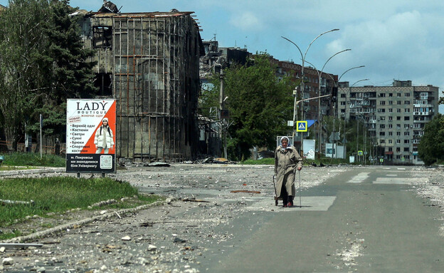 לחימה קשה בעיר פוקרובסק במחוז דונייצק באוקראינה