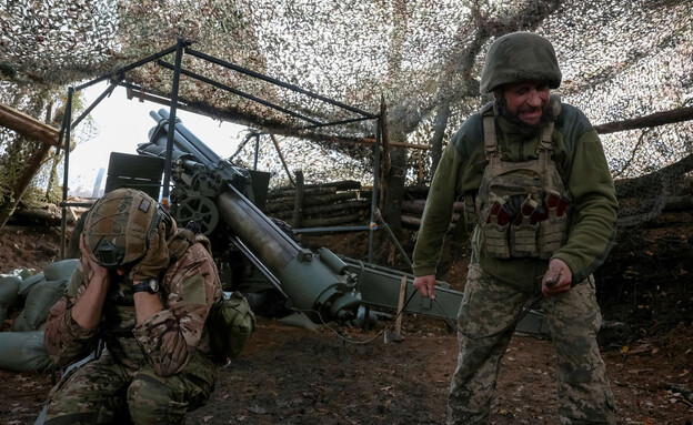 לחימה קשה בעיר פוקרובסק במחוז דונייצק באוקראינה