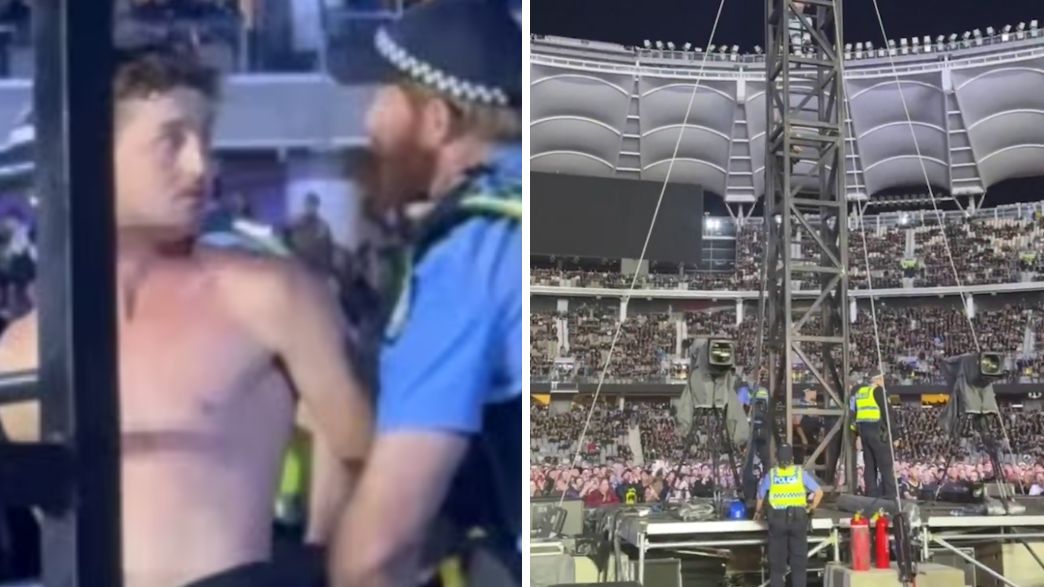 מעריץ מטאליקה נעצר בהופעה