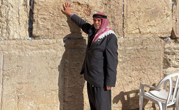 הפעיל הירדני עבדאללה אל-מעלה ביקר בכותל