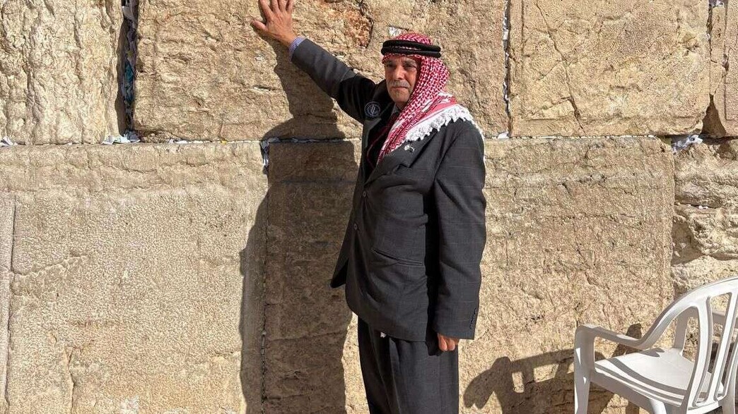 הפעיל הירדני עבדאללה אל-מעלה ביקר בכותל הפעיל הירדני עבדאללה אל-מעלה ביקר בכותל