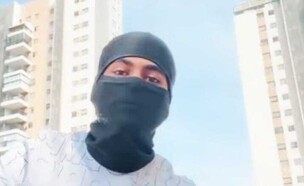 החשוד שסיפר שנערך לבצע פיגוע ברמלה (צילום: דוברות המשטרה)