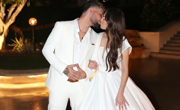 כפיר צפריר ונטליה (צילום: אור גפן)