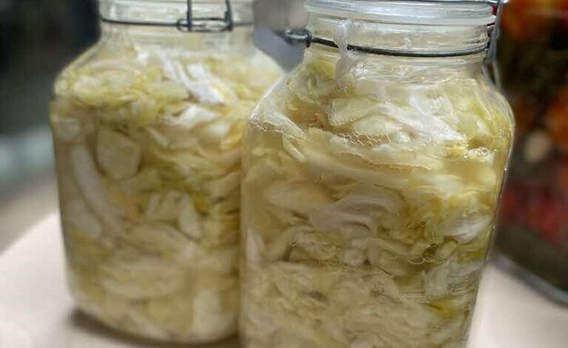 כרוב מותסס (צילום: מיכל לויט)