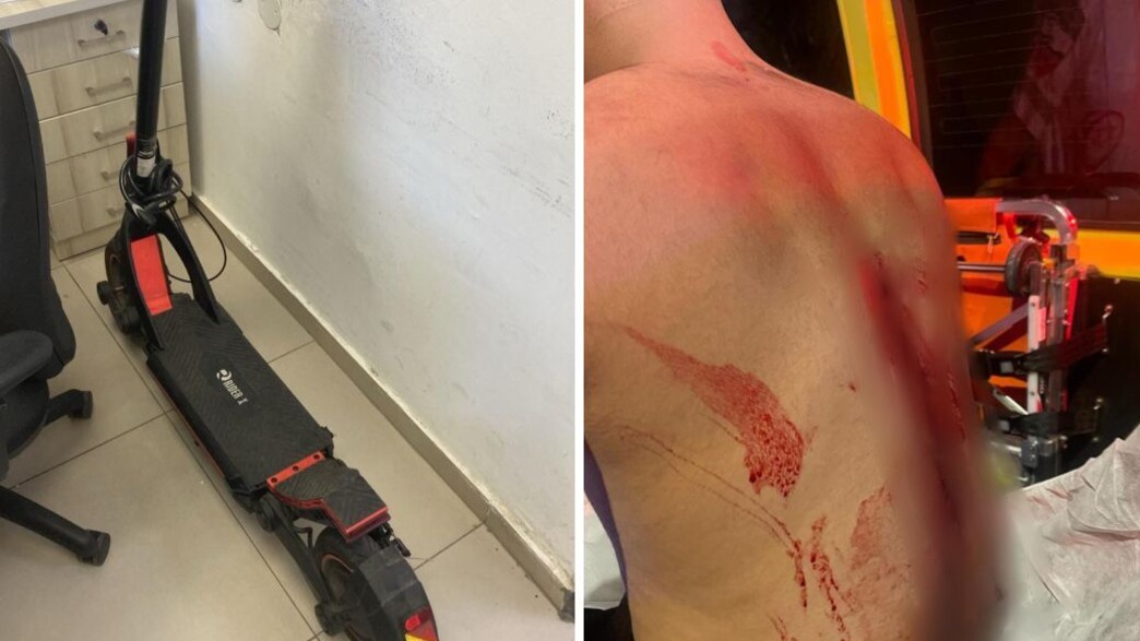 נערים תקפו שליח