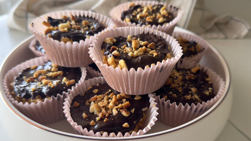 חטיפי חמאת בוטנים עם פצפוצי אורז