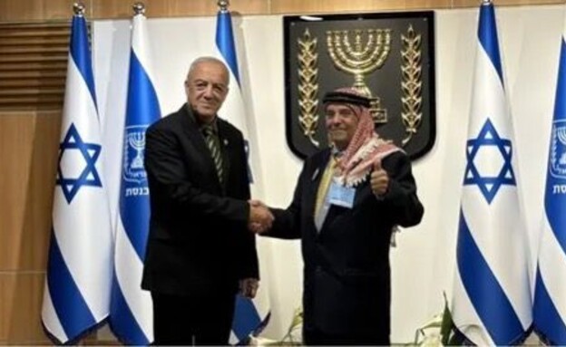 הפעיל הירדני עבדאללה אל-מעלה בכנסת