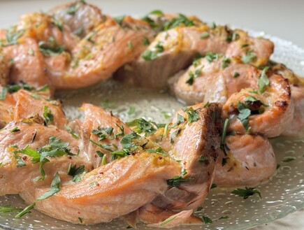 חלת סלמון עגולה. איפה היית בראש השנה?