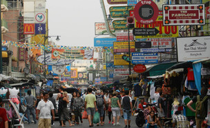 רחוב הקוואסאן בבנקוק, תאילנד (צילום: 123rf)