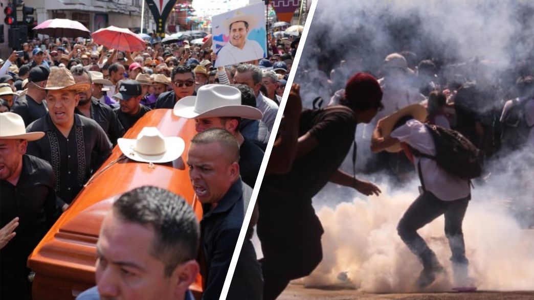 הפגנות במקסיקו הפגנות במקסיקו