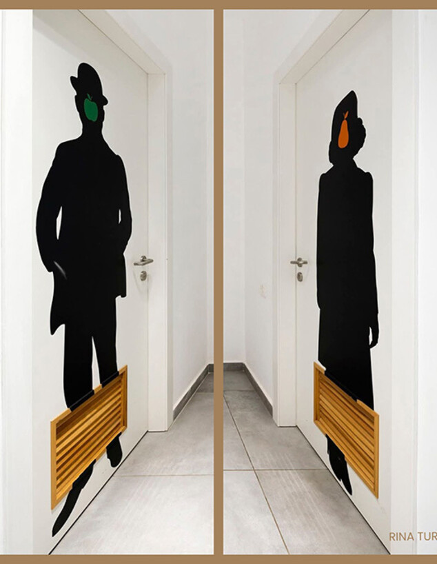 שלטי שירותים שלטי שירותים