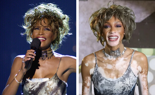 וויני הארלו, וויטני יוסטון (צילום: instagram, getty images)