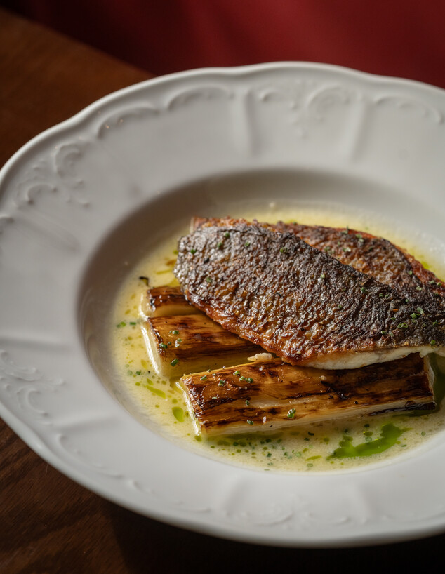 דג בר בלאן של מסעדת פאלט דג בר בלאן של מסעדת פאלט