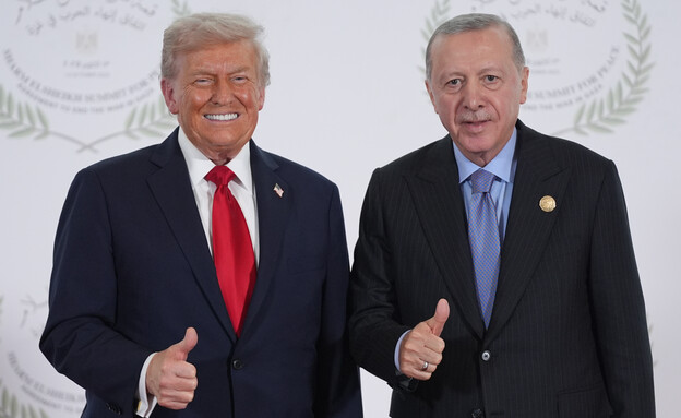 נשיא טורקיה ארדואן ונשיא ארה"ב טראמפ נשיא טורקיה ארדואן ונשיא ארה"ב טראמפ