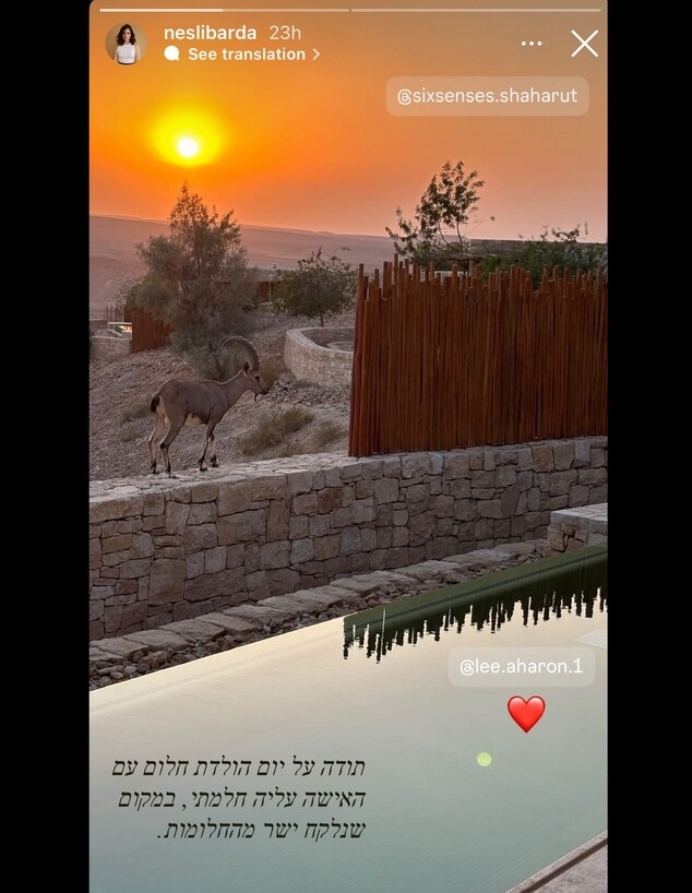 נסלי ברדה, לי אהרון