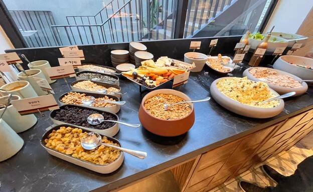 אוכל ארוחת בוקר מלון נו'צה פתאל ירושלים 