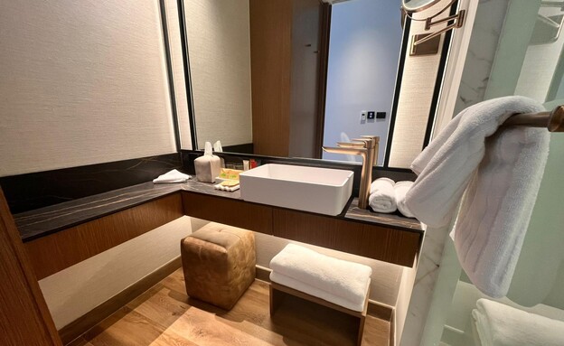 חדר רחצה מלון נו'צה פתאל ירושלים 