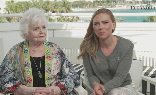 סקרלט ג'והנסון וג'ון סקוויב בראיון לחדשות 12