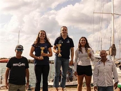 פודיום האליפות מהשנה שעברה (באדיבות איתן קטאלי) (צילום: ספורט 5)