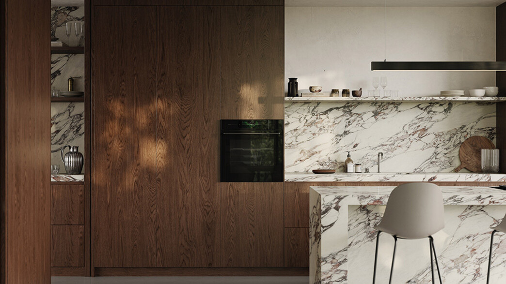 טרנדים במטבחים חומרים מנוגדים טרנדים במטבחים חומרים מנוגדים