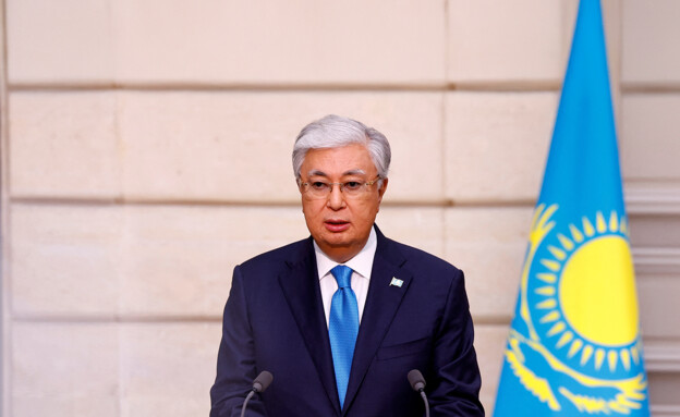 נשיא קזחסטן קאסים-ג'ומארט טוקאייב (צילום: Reuters)