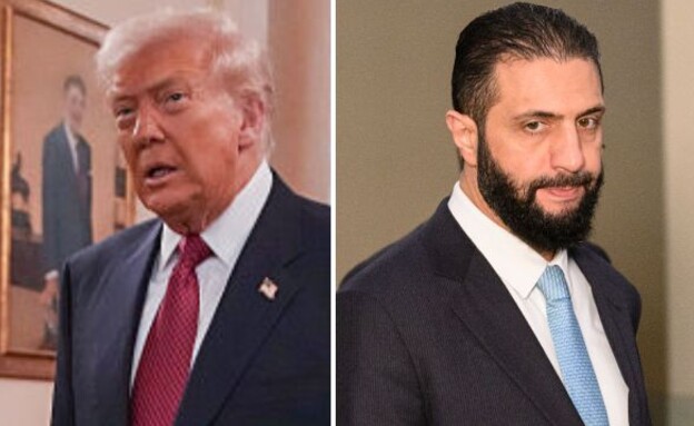 א-שרע, טראמפ (צילום: Andrew Harnik | Alexi J. Rosenfeld/Getty Images)