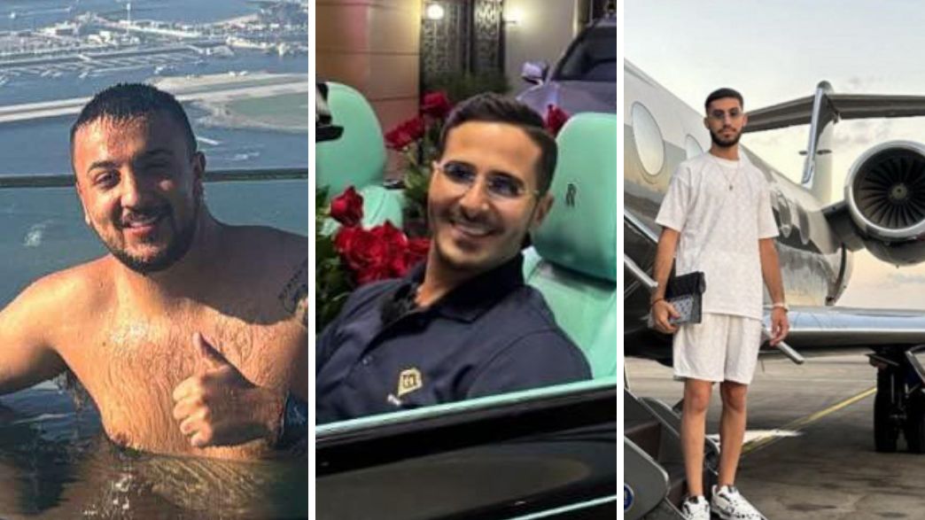 מימין: יקיר עזרא, סיימון לבייב ויעקב משומר