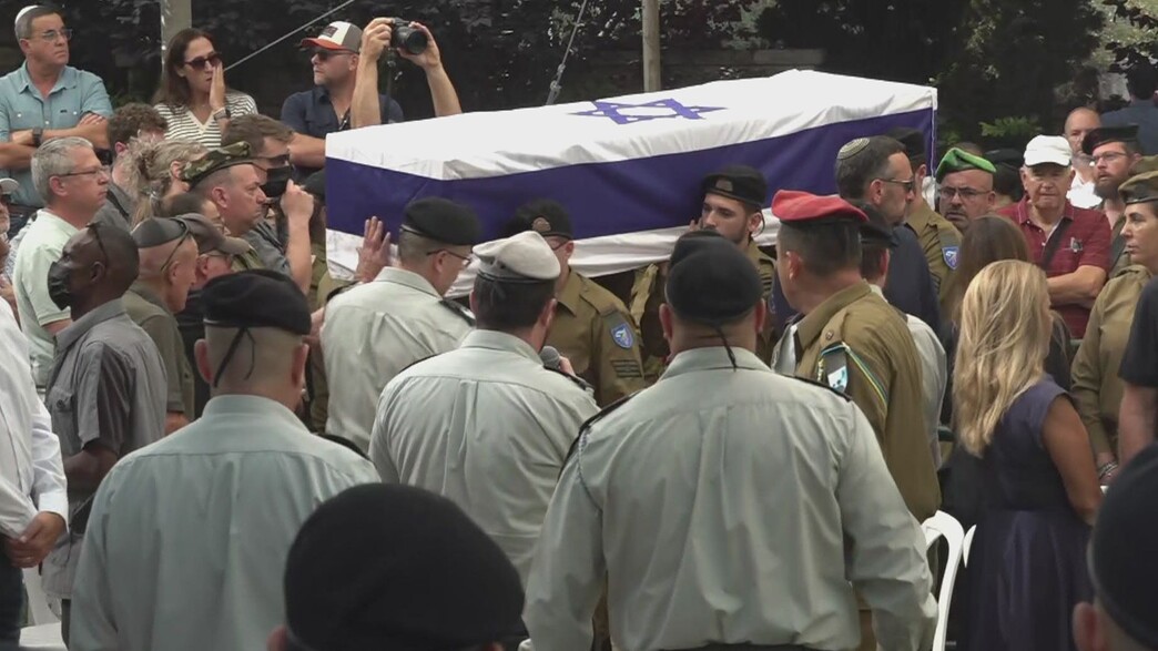 הלווייתו של עוז דניאל ז"ל